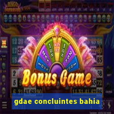 gdae concluintes bahia